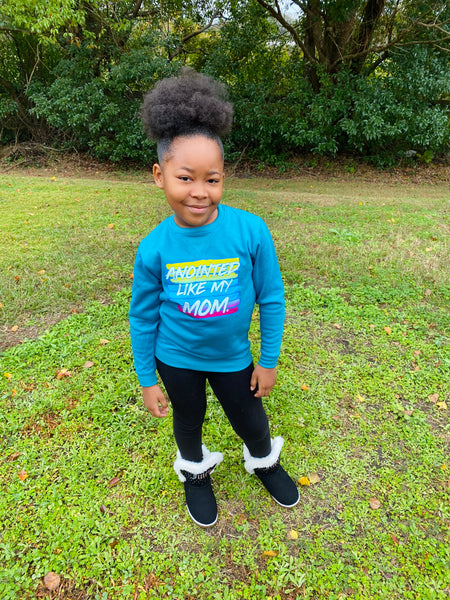 Kingdomaire Kids Anointed Like Mom Sweatshirt